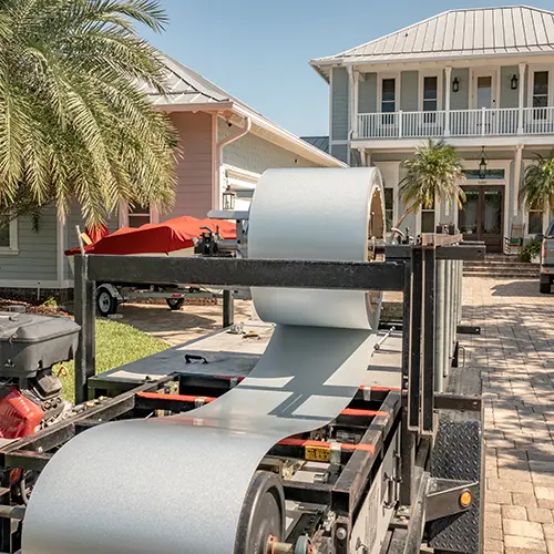 On-site roll forming